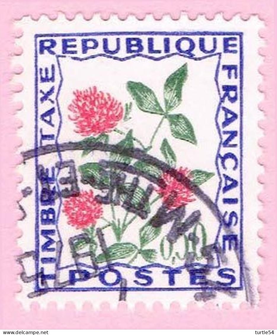 France Timbres-Taxe, N° 101 Obl. - Fleurs Des Champs - 1960-.... Gebraucht