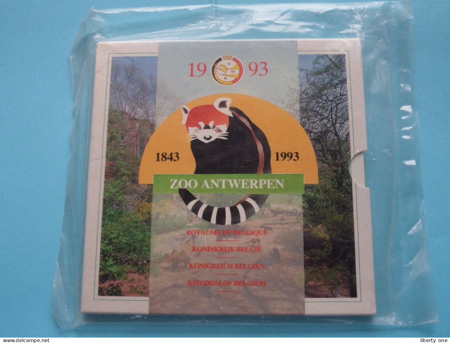 1843-1993 > 150° Verjaardag ZOO Van Antwerpen ( Sealed ) >>> ( Zie / Voir SCANS ) ! - FDC, BU, Proofs & Presentation Cases