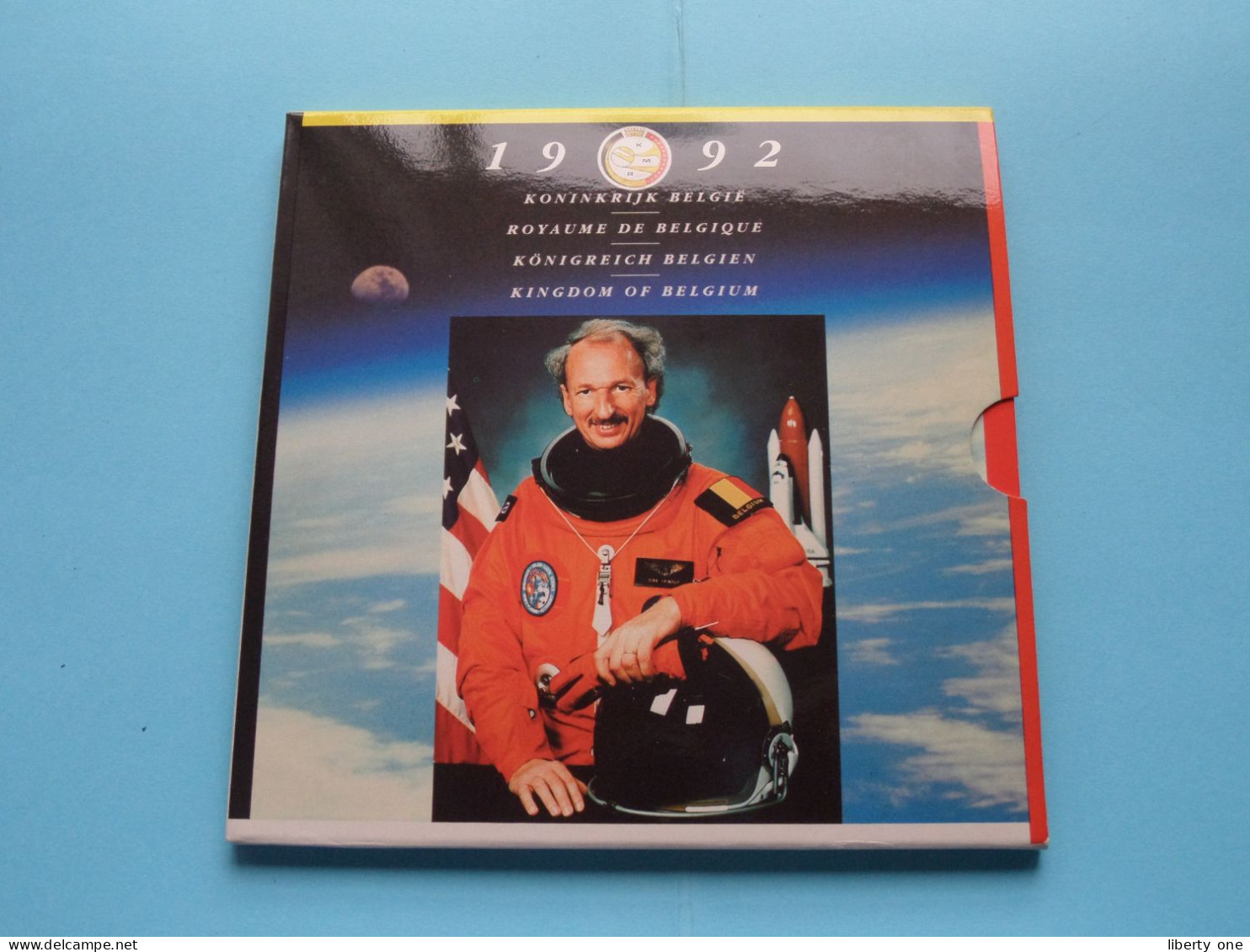 1992 > RUIMTE EXPEDITIE Dirk FRIMOUT ( Zie / Voir SCANS ) ! - FDC, BU, Proofs & Presentation Cases