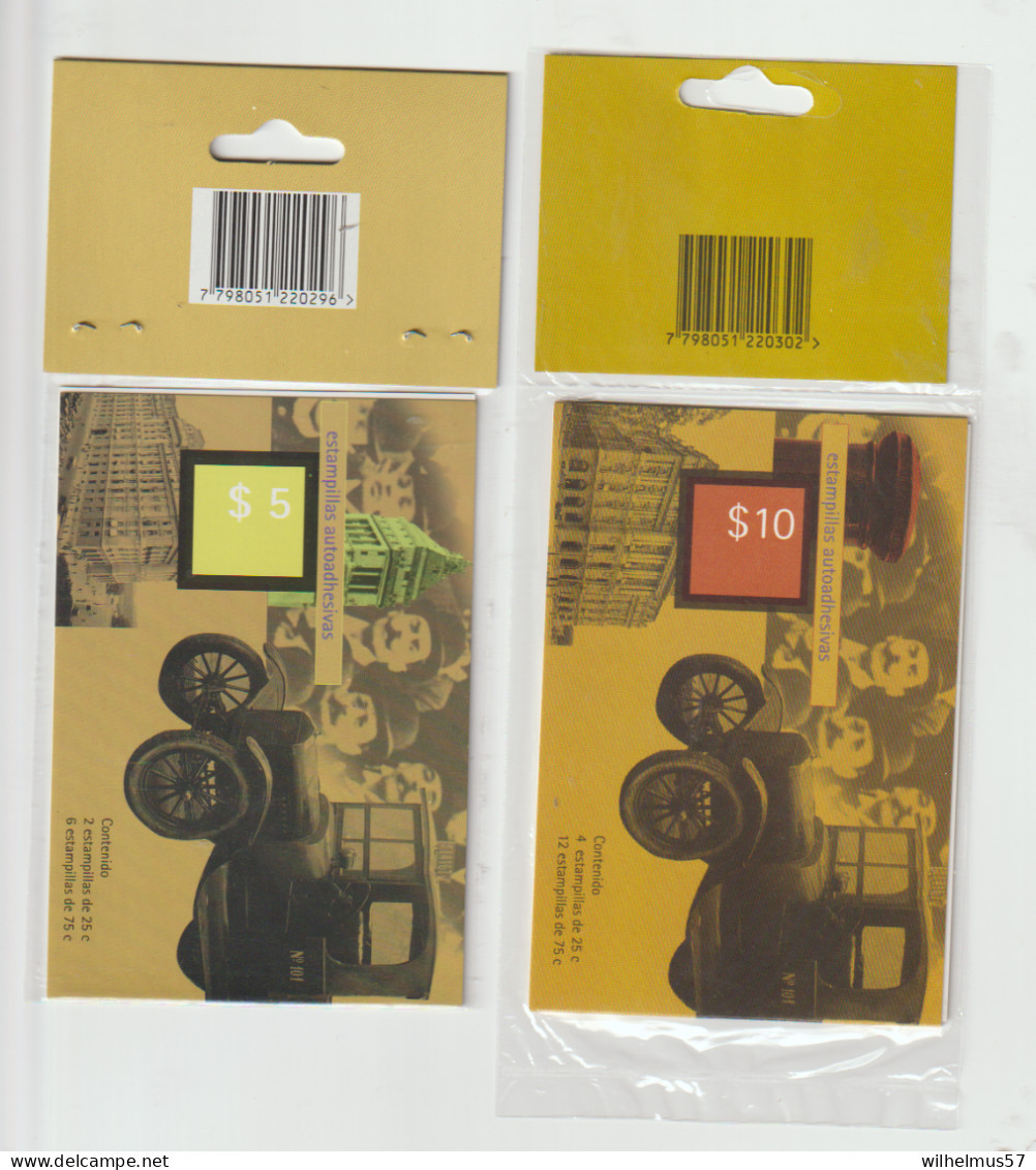 Argentina 1998 Booklets  Chequeras $ 5 , $ 10, $ 20 And $ 50  In Original Packaging  MNH - Booklets