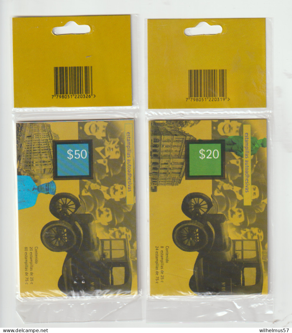 Argentina 1998 Booklets  Chequeras $ 5 , $ 10, $ 20 And $ 50  In Original Packaging  MNH - Cuadernillos