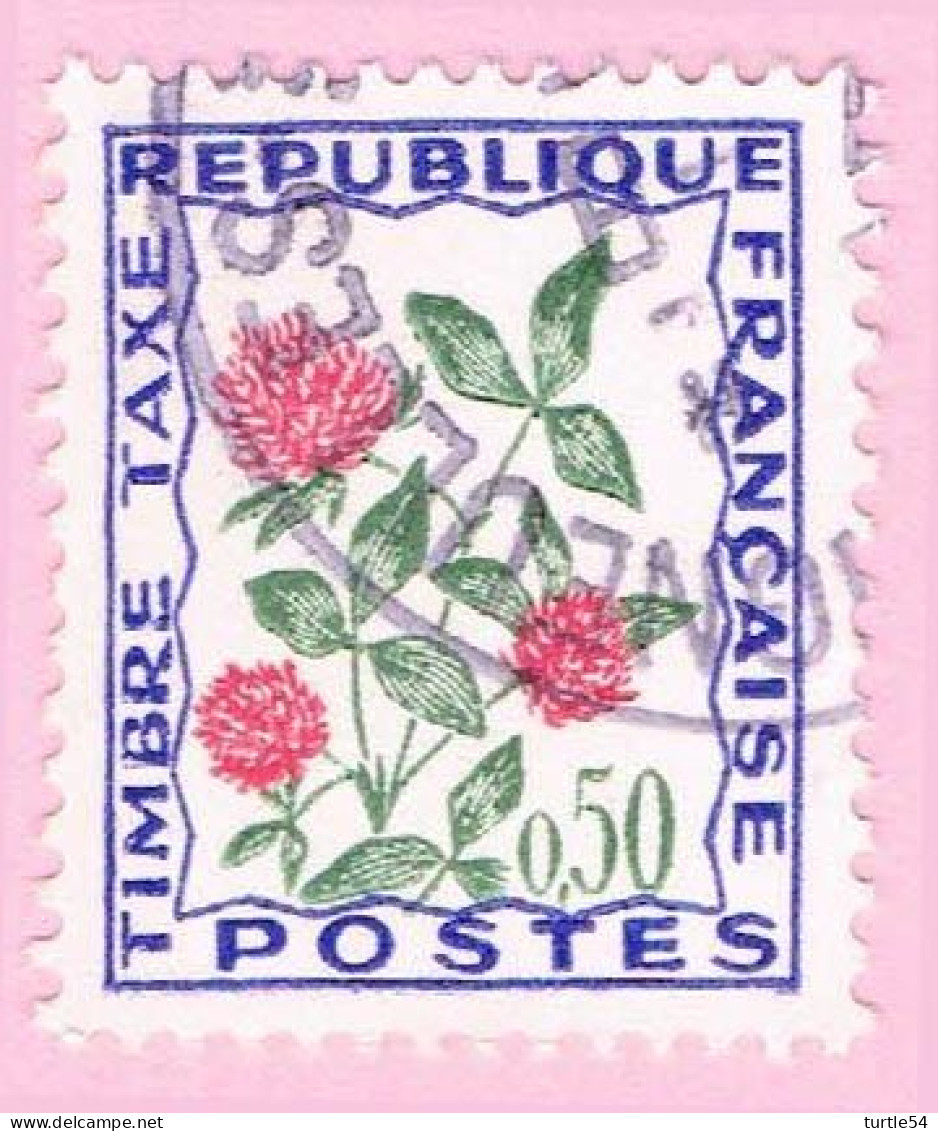 France Timbres-Taxe, N° 101 Obl. - Fleurs Des Champs - 1960-.... Used