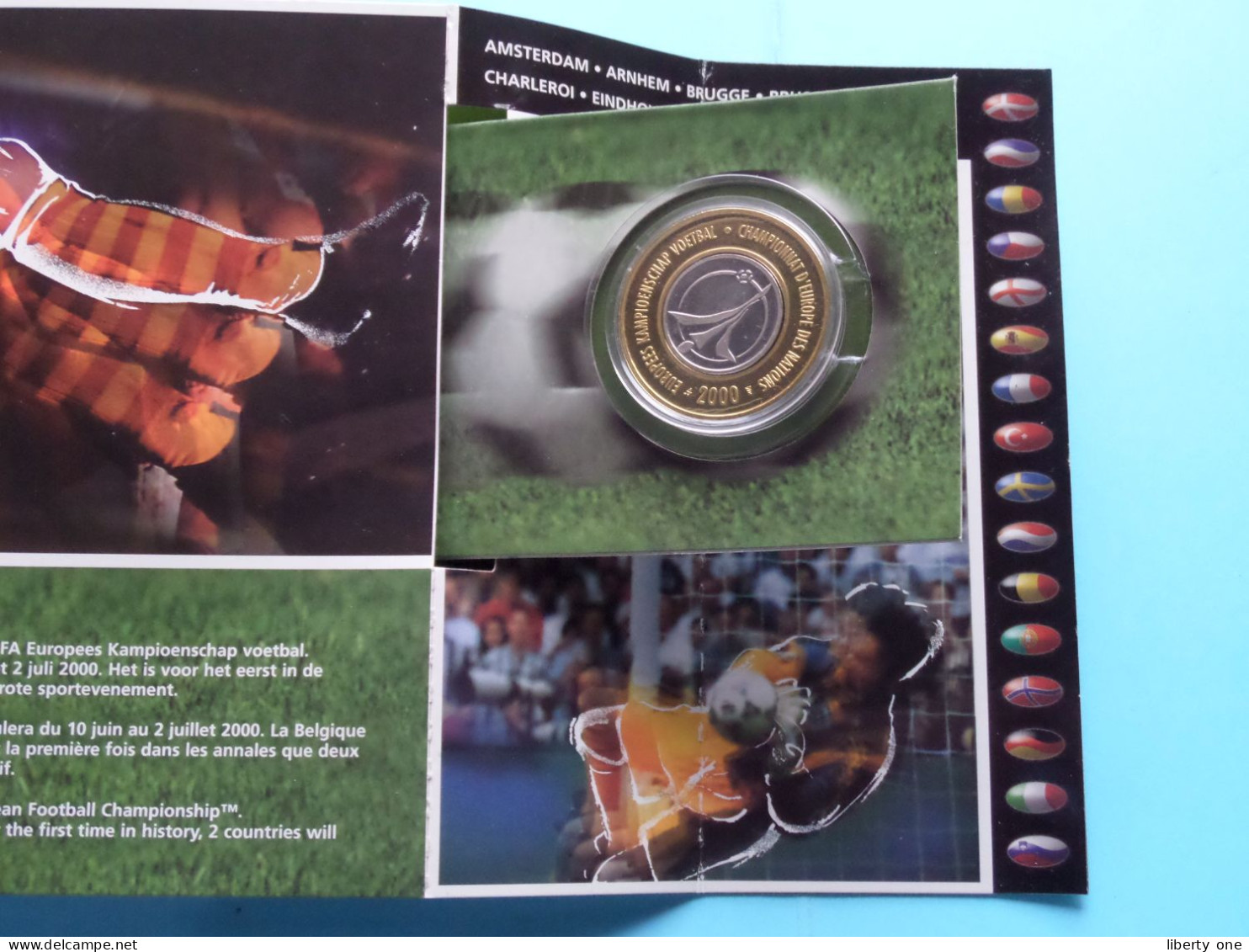 België - Nederland EURO 2000 ( Zie / Voir SCANS ) ! - FDEC, BU, BE & Münzkassetten