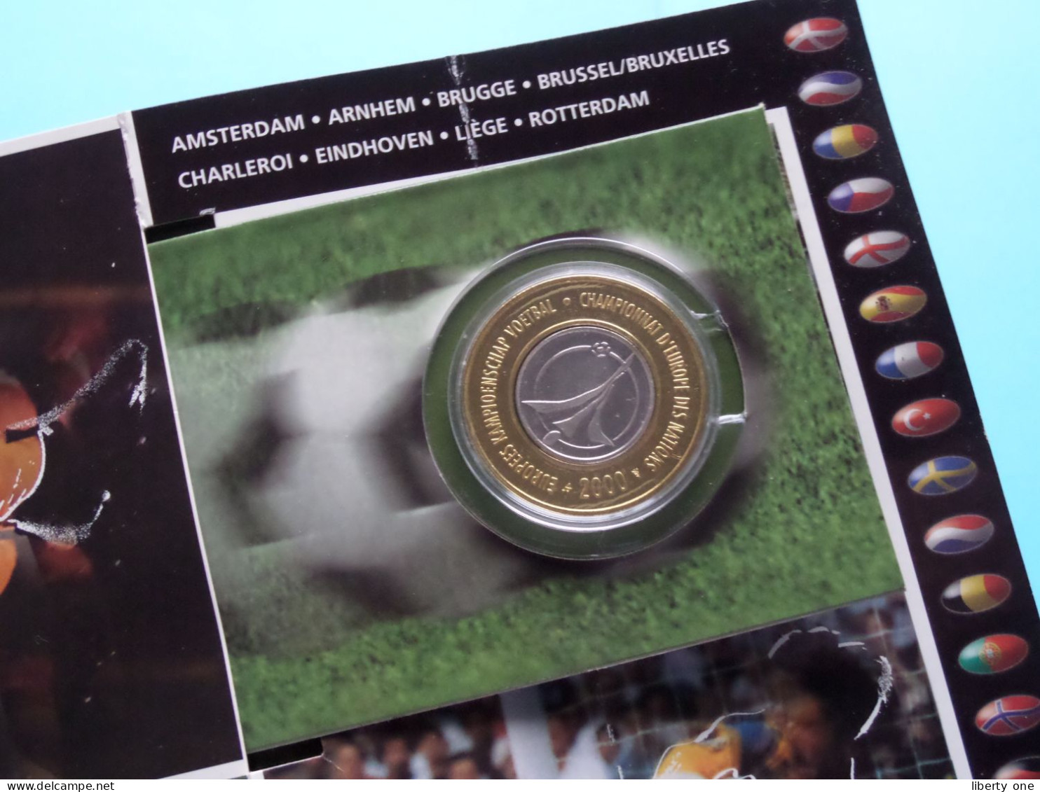 België - Nederland EURO 2000 ( Zie / Voir SCANS ) ! - FDC, BU, Proofs & Presentation Cases