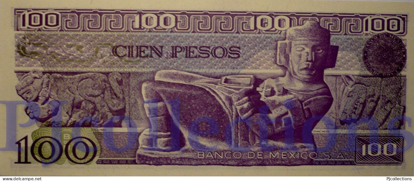 MEXICO 100 PESOS 1982 PICK 74c UNC - Mexique