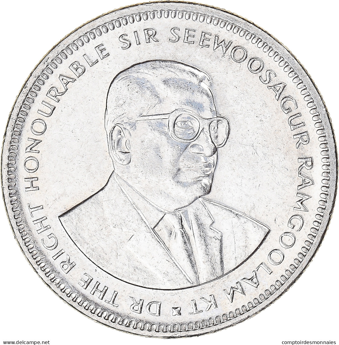 Monnaie, Maurice, 1/2 Rupee, 1987 - Maurice