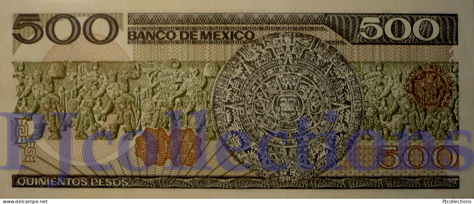 MEXICO 500 PESOS 1984 PICK 79b AU/UNC - Mexique