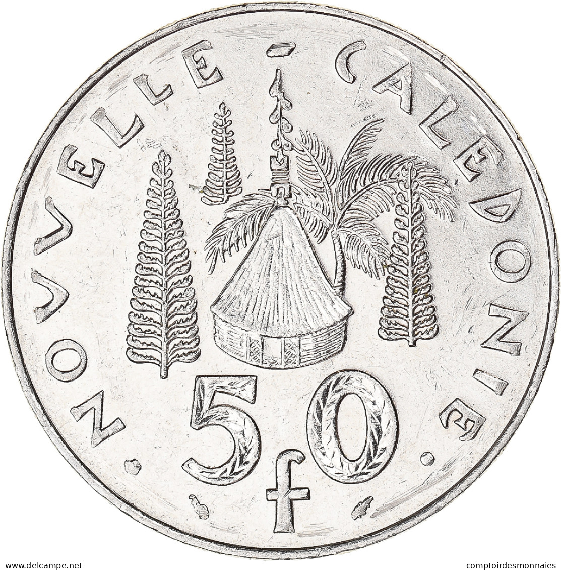 Monnaie, Nouvelle-Calédonie, 50 Francs, 1991 - Nouvelle-Calédonie