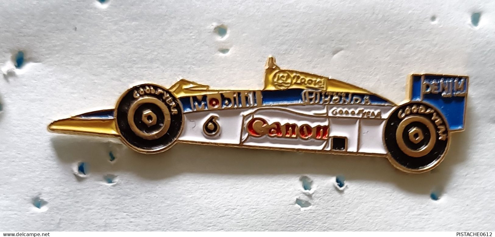 Pin's F1 Honda Mobil Canon Good Year  Denim - F1