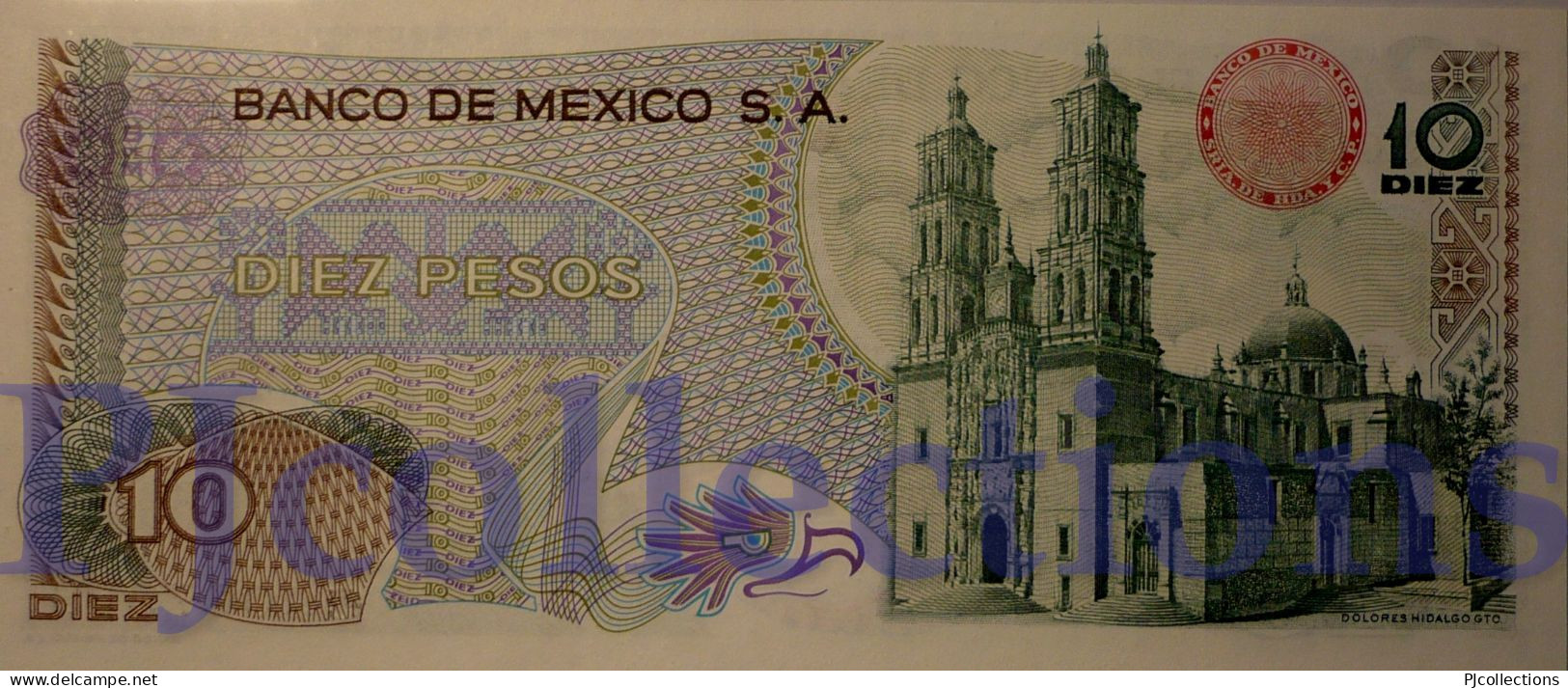 MEXICO 10 PESOS 1975 PICK 63h UNC - Mexique