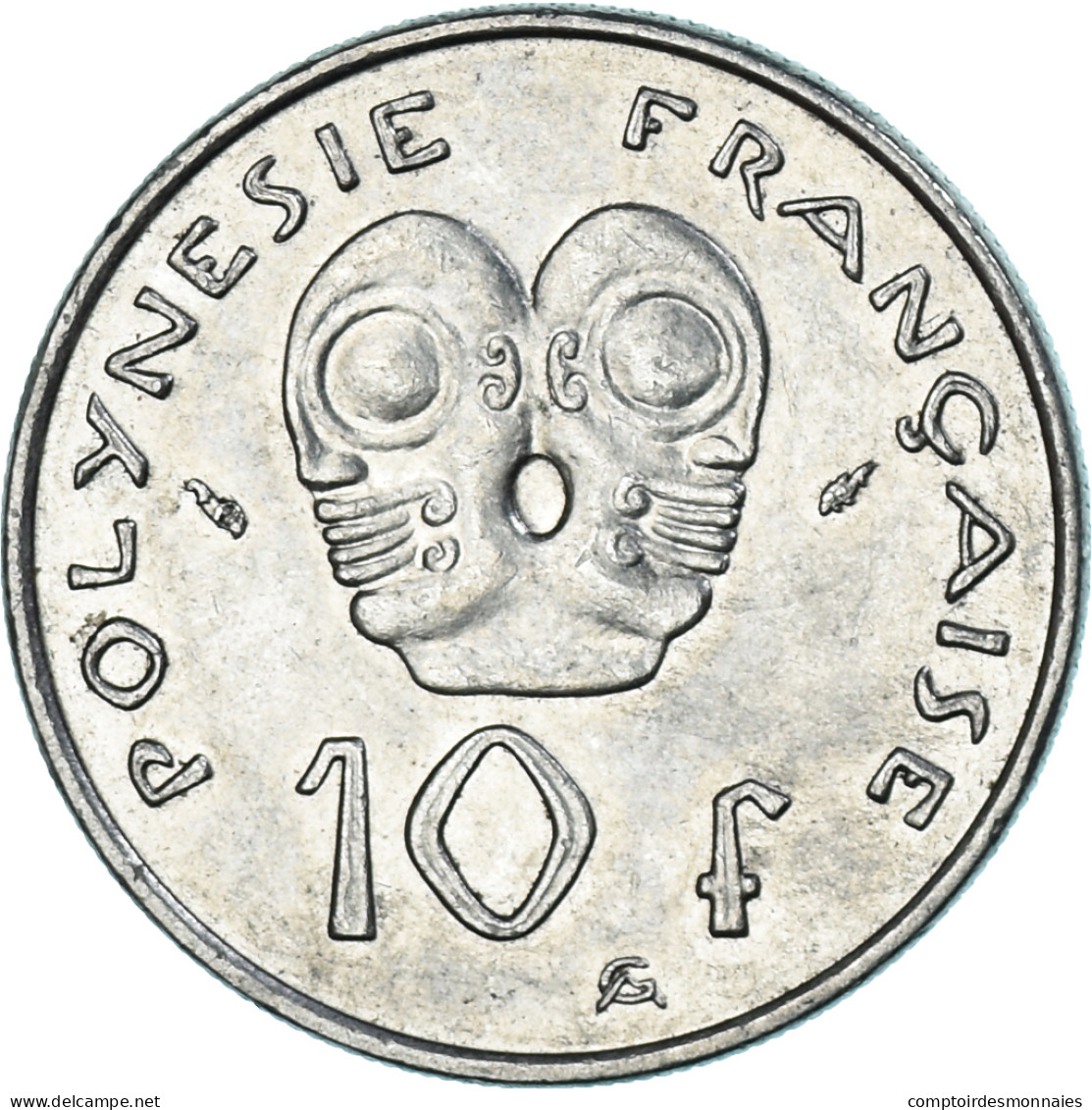 Monnaie, Polynésie Française, 10 Francs, 1983 - Frans-Polynesië