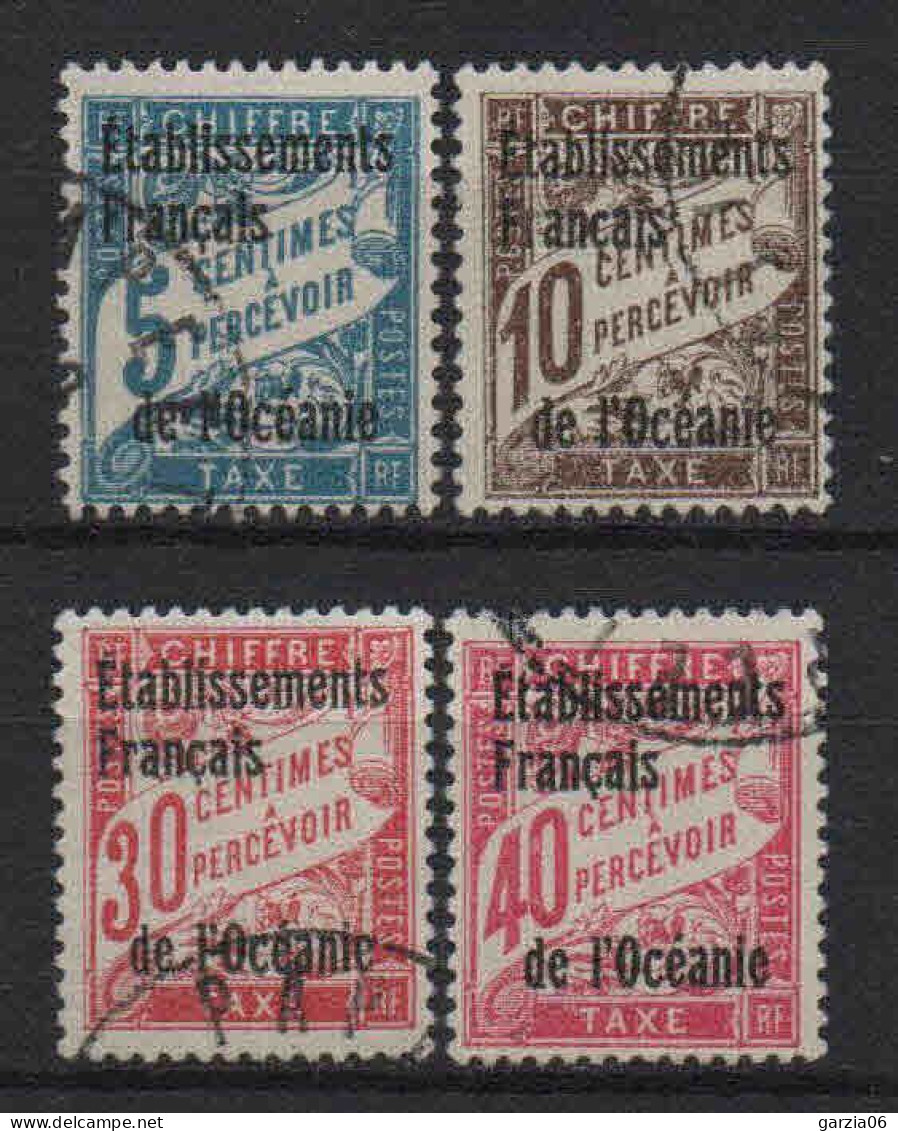 Océanie - 1926 -  Tb Taxe 1/2/4/5 - Oblit - Used - Timbres-taxe