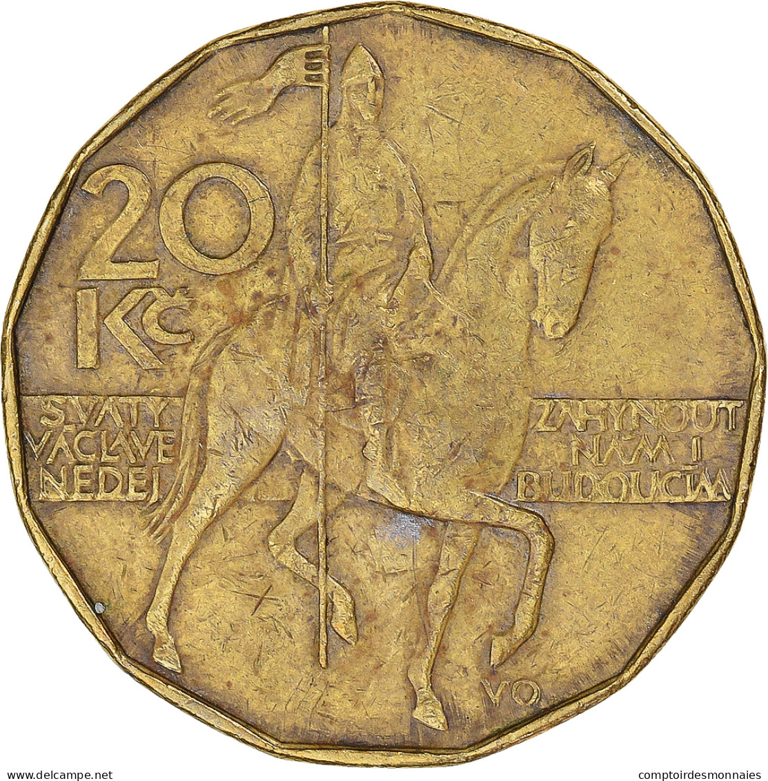 Monnaie, République Tchèque, 20 Haleru, 1993 - Czech Republic