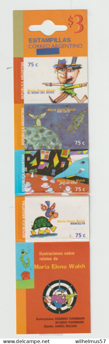 Argentina 1998 Booklet  Maria Elena Walsh    MNH - Postzegelboekjes