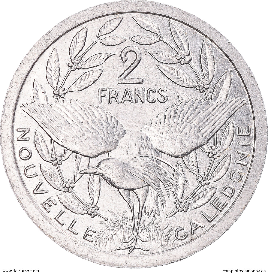 Monnaie, Nouvelle-Calédonie, 2 Francs, 1983 - Nieuw-Caledonië