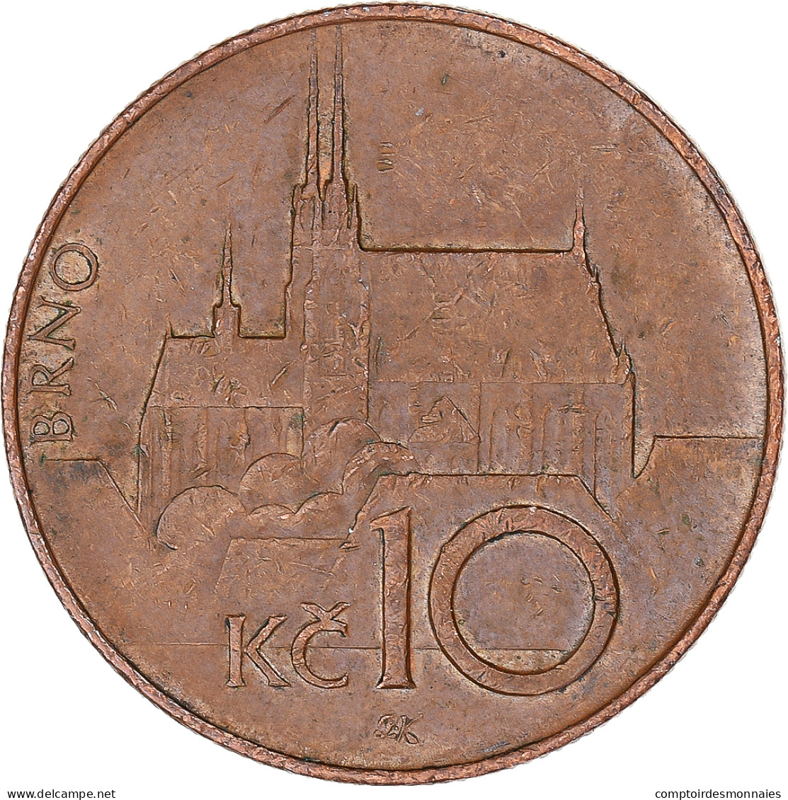 Monnaie, République Tchèque, 10 Haleru, 1996 - Tchéquie