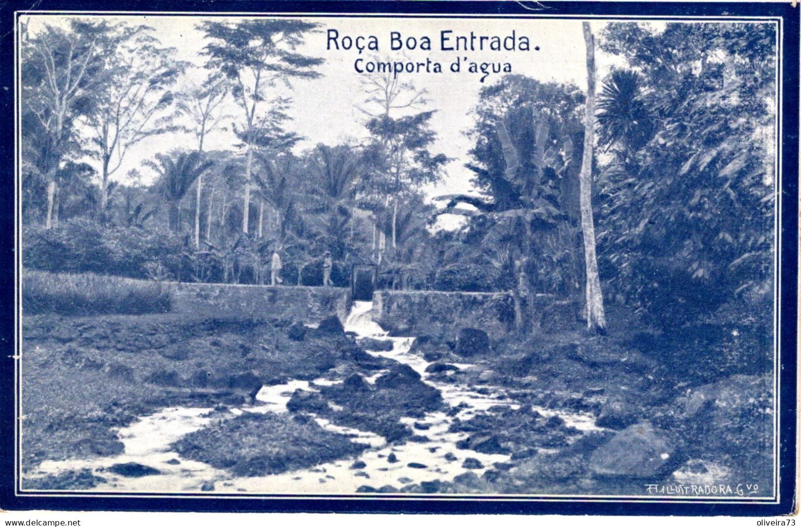 S. THOMÉ - SÃO TOMÉ - Roça Boa Entrada - Comporta Da Agua - Santo Tomé Y Príncipe