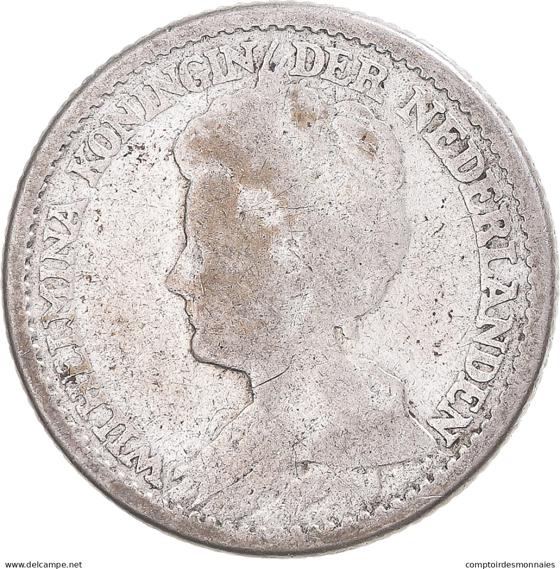 Monnaie, Pays-Bas, 25 Cents, 1911 - 25 Centavos