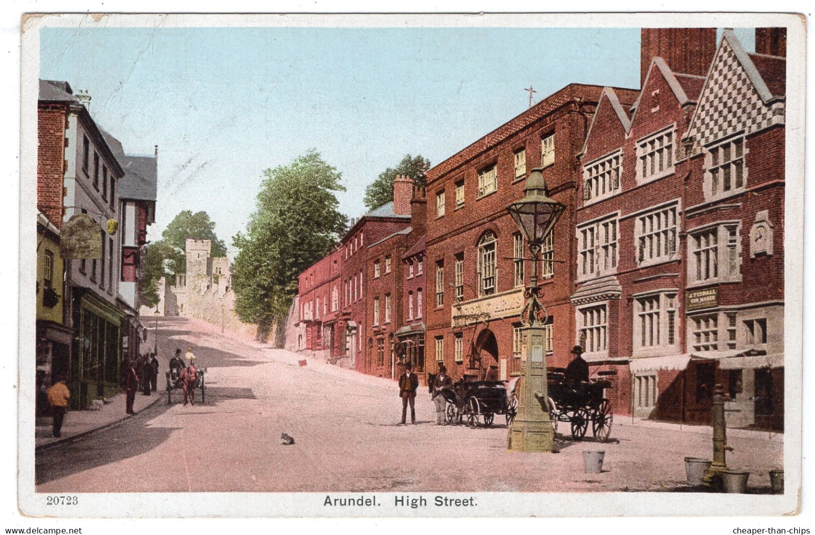 ARUNDEL - High Street - Early Photochrom 20723 - Arundel