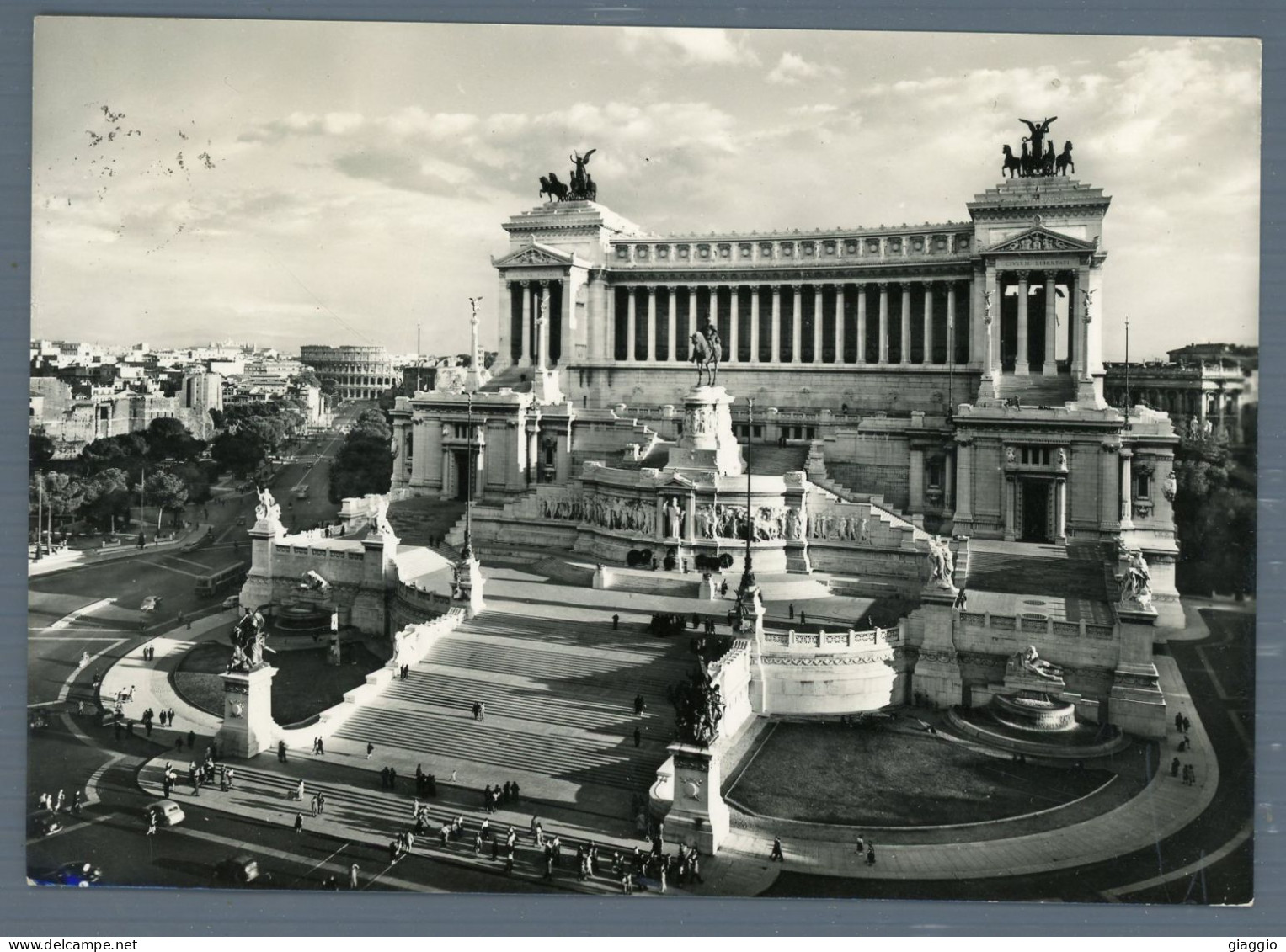 °°° Cartolina - Roma N. 64 Monumento A Vittorio Emanuele Ii Viaggiata °°° - Altare Della Patria