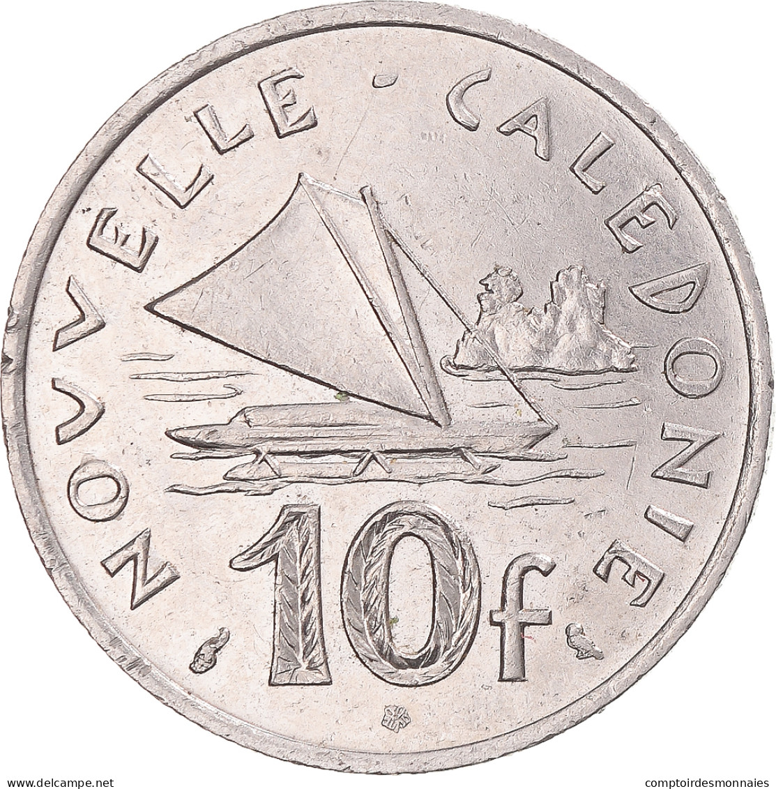 Monnaie, Nouvelle-Calédonie, 10 Francs, 1970 - Nouvelle-Calédonie