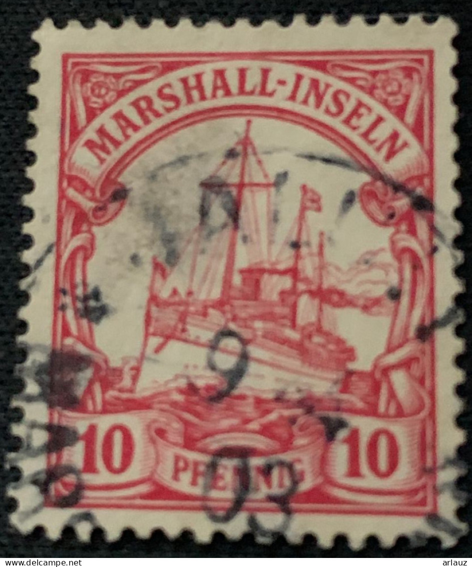 ILES MARSHALL.1901.Colonie Allemande.MICHEL N° 15.OBLITERE.NAURU.23F129 - Marshall-Inseln