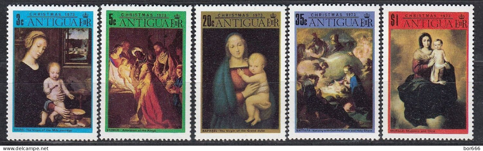 Antigua - CHRISTMAS 1973 MNH - 1960-1981 Ministerial Government