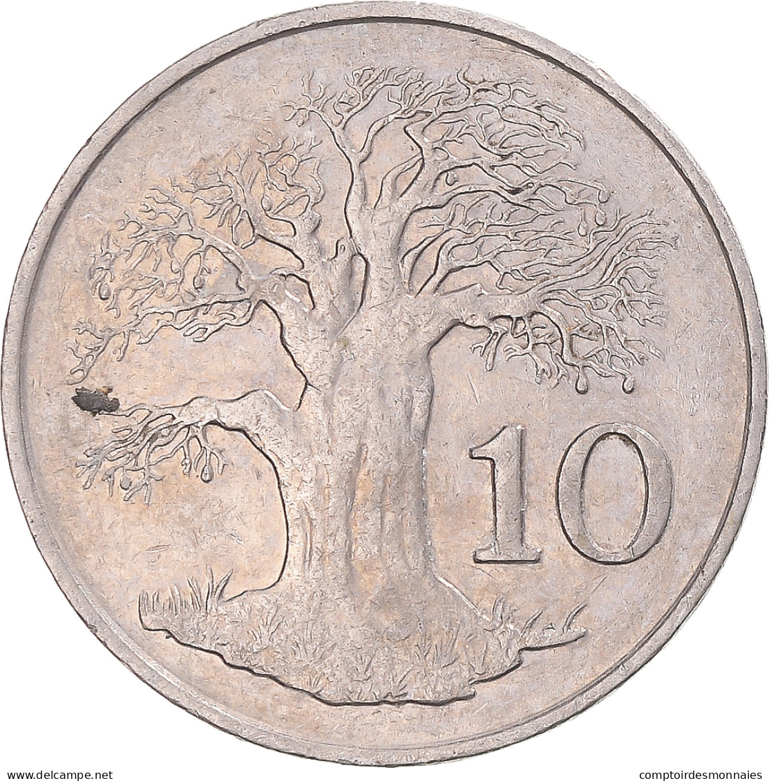 Monnaie, Zimbabwe, 10 Cents, 1980 - Zimbabwe