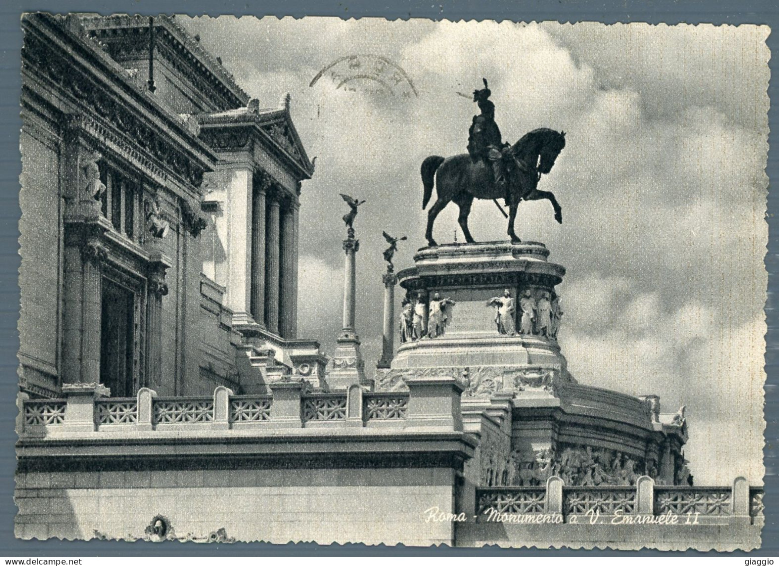 °°° Cartolina - Roma N. 68 Monumento A V. Emanuele Ii Viaggiata °°° - Altare Della Patria