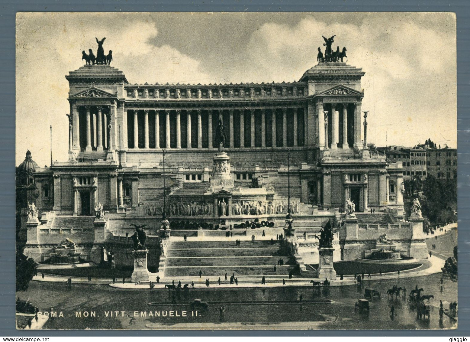 °°° Cartolina - Roma N. 71 Mon.  Vitt. Emanuele Ii Viaggiata °°° - Altare Della Patria
