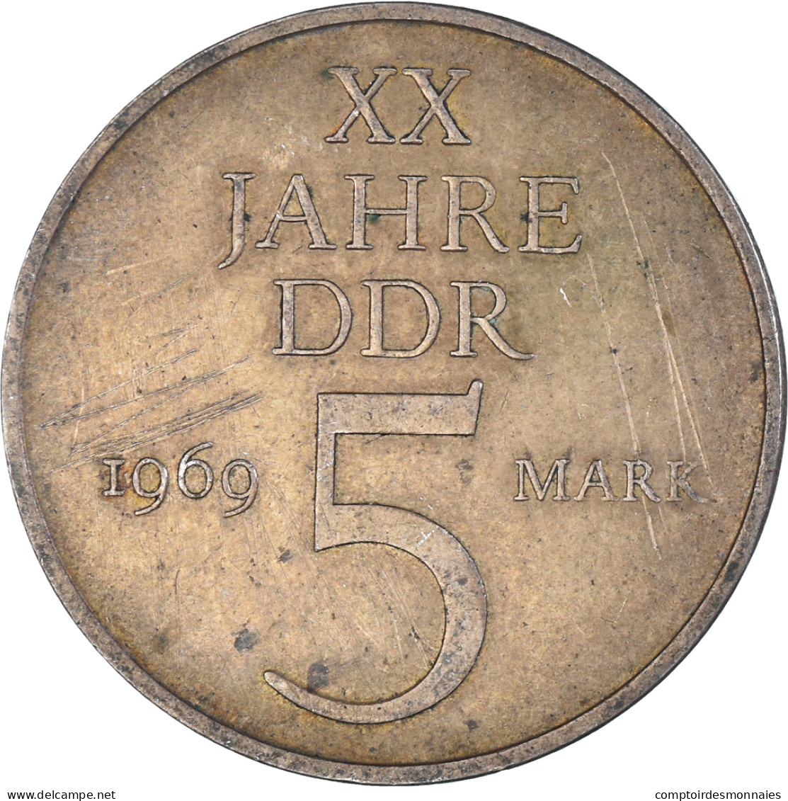 Monnaie, Allemagne, 5 Mark, 1969 - 5 Marcos