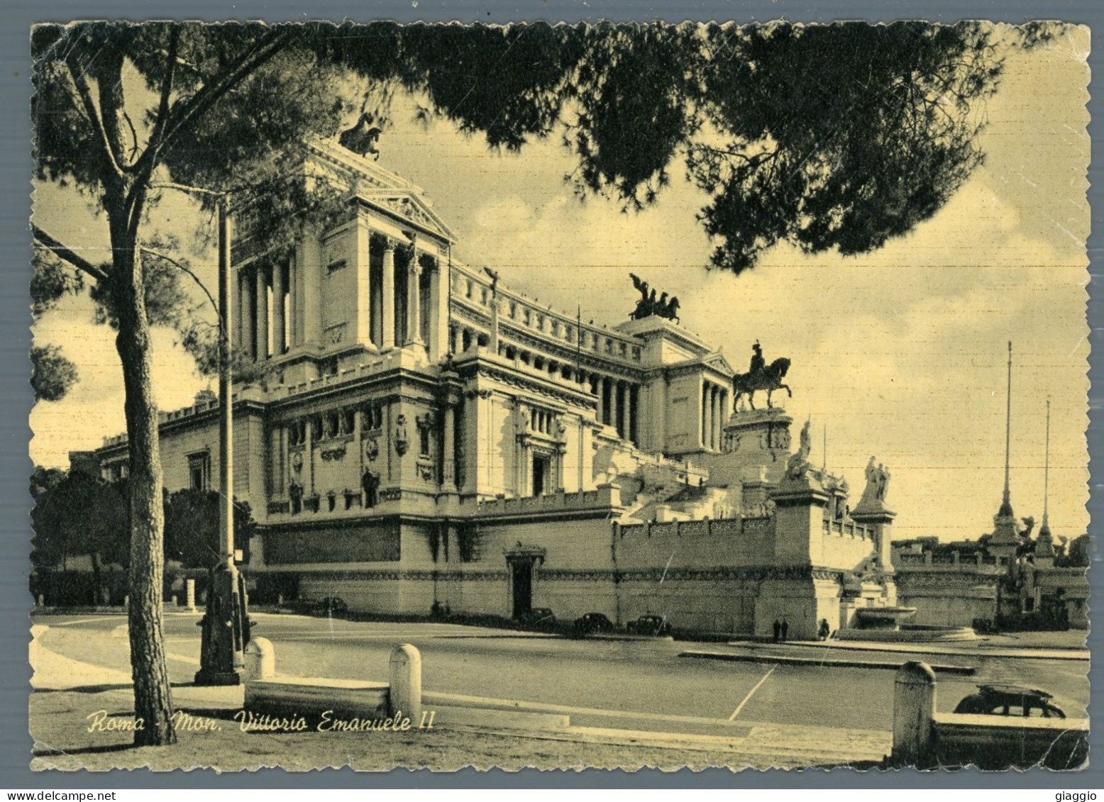 °°° Cartolina - Roma N. 72 Monumento  Vitt. Emanuele Ii Viaggiata °°° - Altare Della Patria