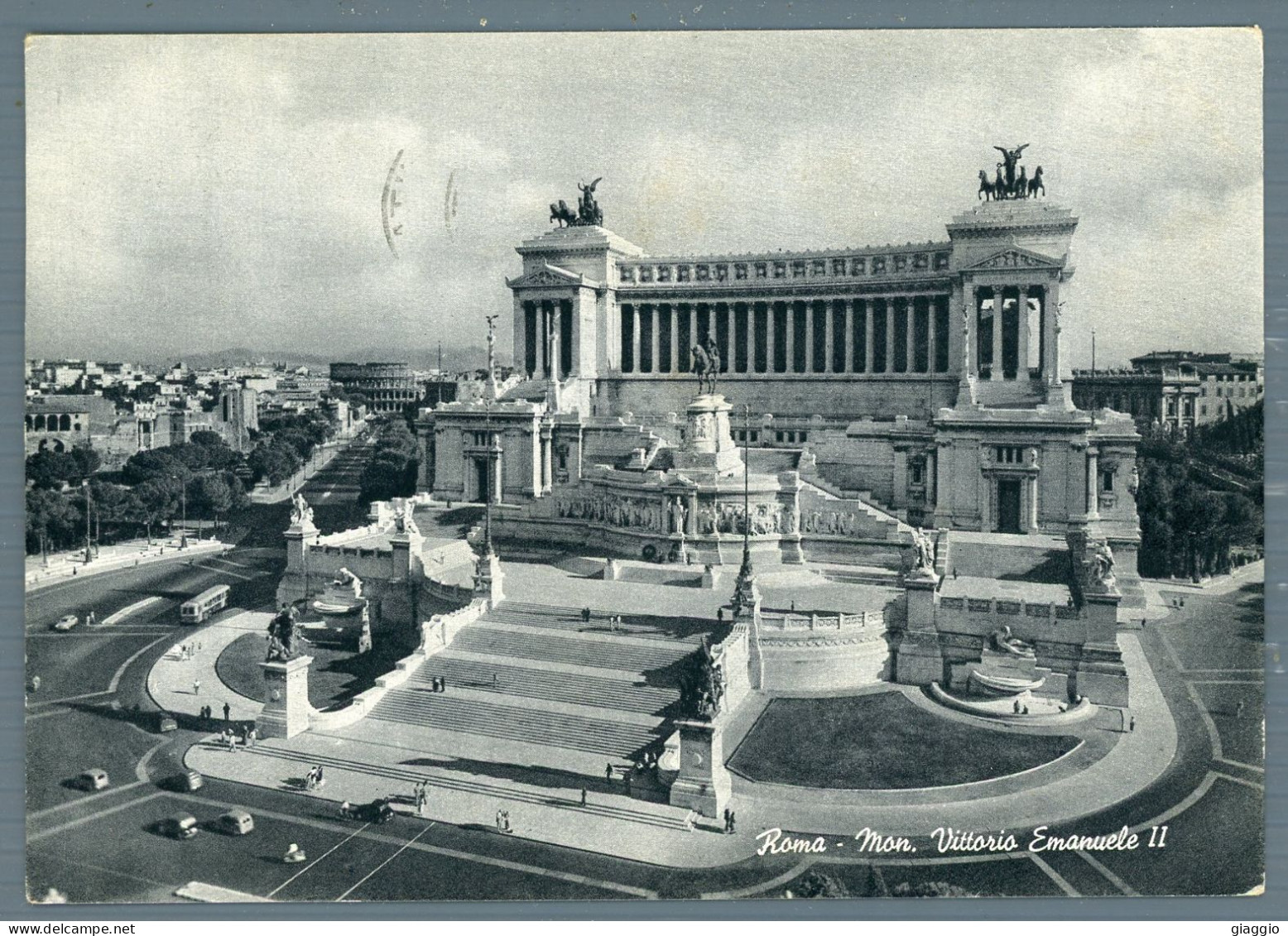 °°° Cartolina - Roma N. 74 Mon. Vitt. Emanuele Ii Viaggiata °°° - Altare Della Patria