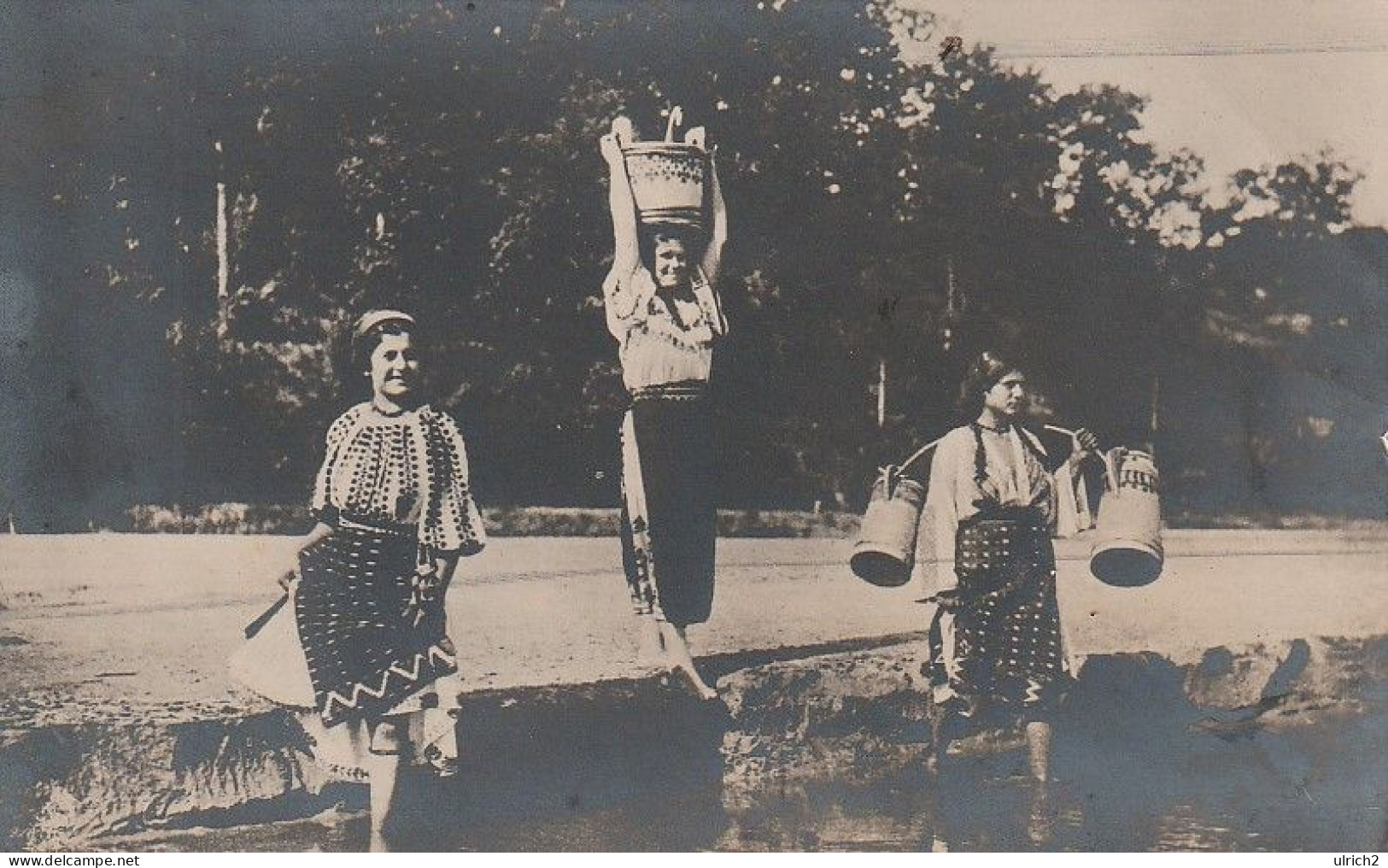 AK Foto Frauen In Rumänischer Tracht - Rumänien Focșani - 1917 (64591) - Europe