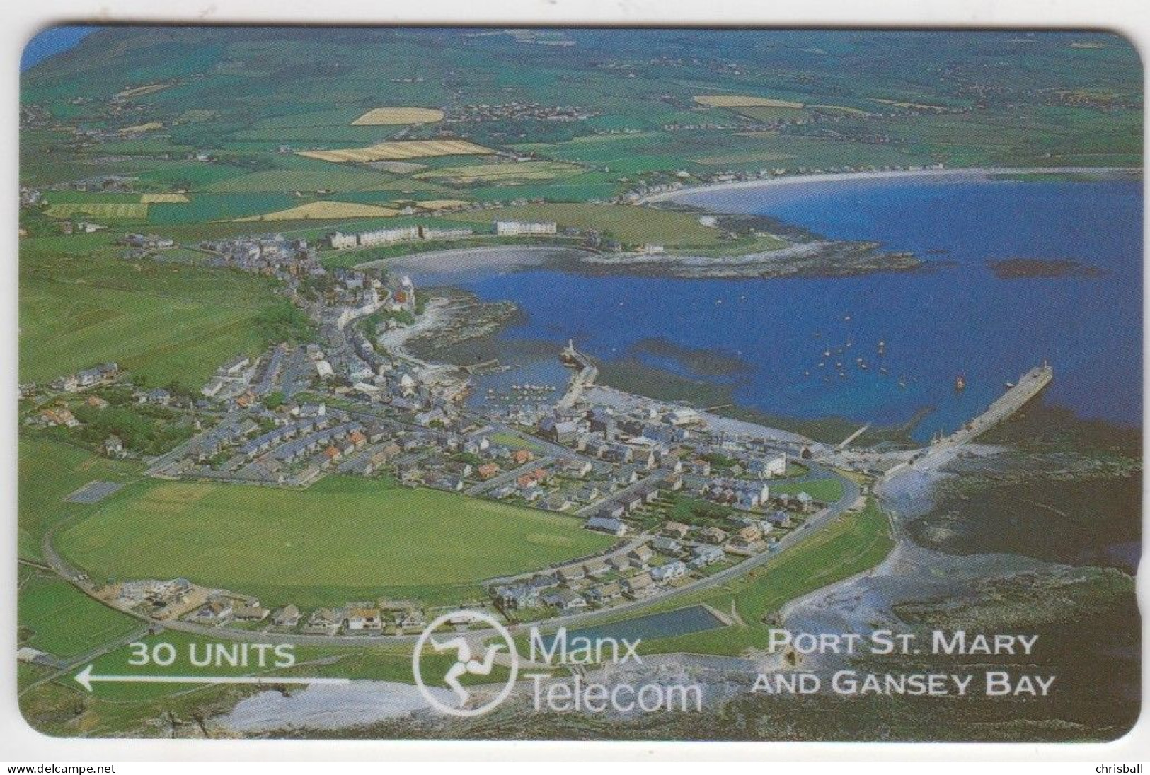 Isle Of Man  Phonecard - Port St Mary  Superb Mint  Code 5IOMD - Isla De Man