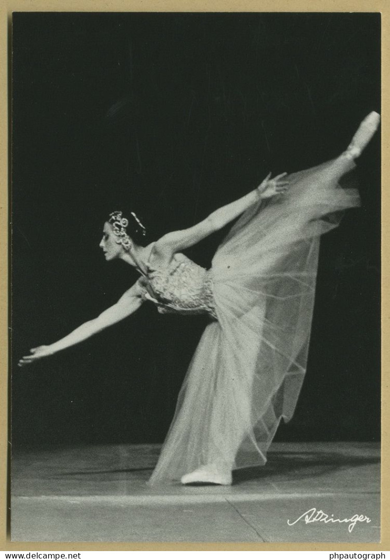 Maya Plisetskaya (1925-2015) - Russian Ballet Dancer - Back Signed Photo - COA - Other & Unclassified