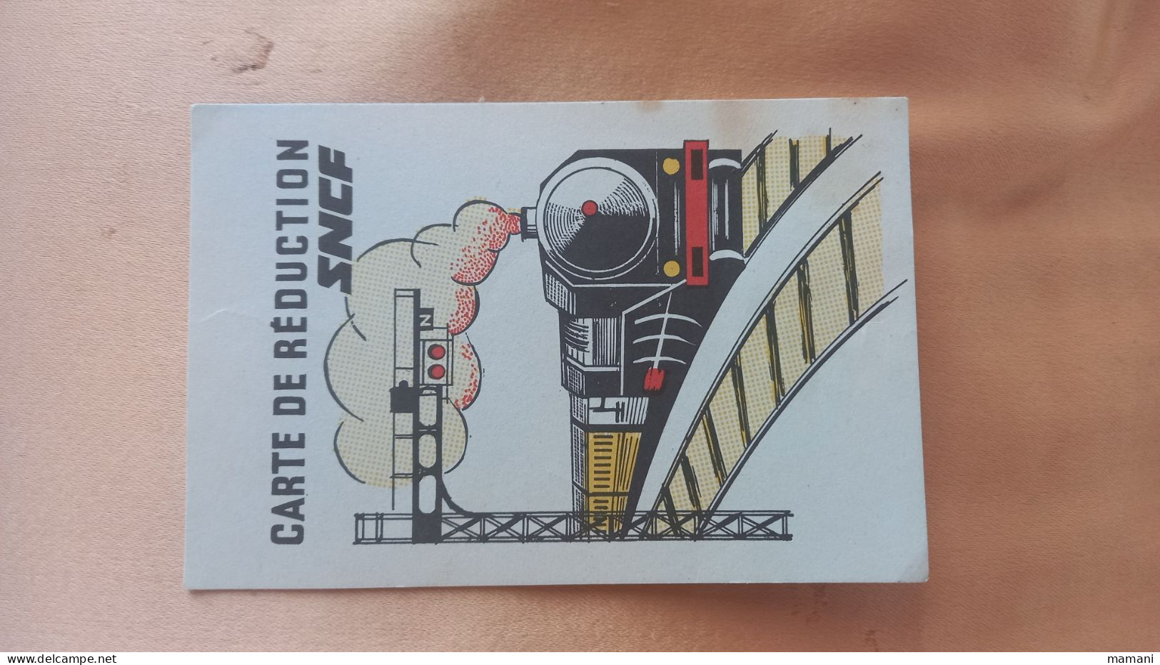 Carte De Réduction SNCF - Werbung