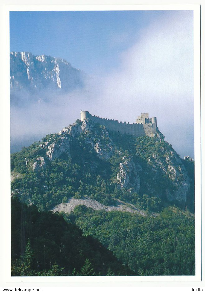 CPSM / CPM 10.5 X 15 Tarn  PUYLAURENS Le Château - L'assaut Des Nuages - Puylaurens