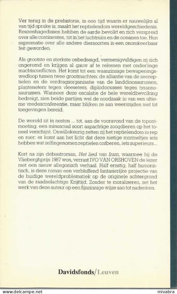 DIPLODOCUMENTEN - IVO VAN ORSHOVEN - DAVIDSFONDS 1988 - (SCIENCEFICTION ROMAN) N°675 ROMANREEKS - Ciencia Ficción Y Fantasía