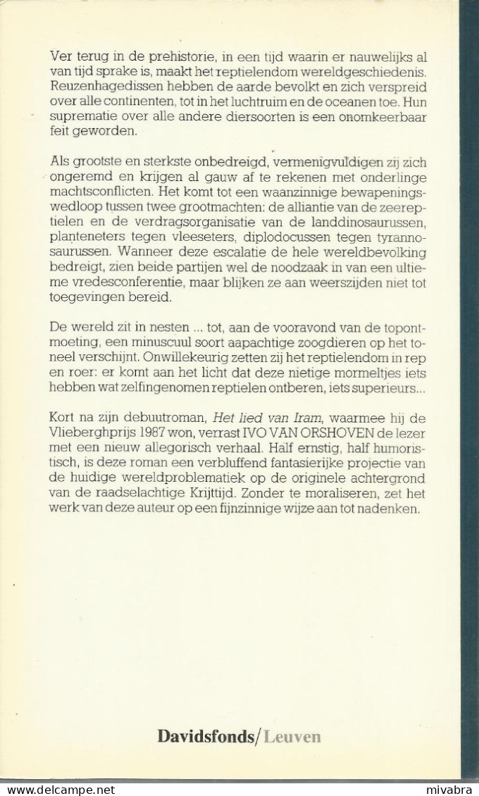 DIPLODOCUMENTEN - IVO VAN ORSHOVEN - DAVIDSFONDS 1988 - (SCIENCEFICTION ROMAN) N°675 ROMANREEKS - Sci-Fi And Fantasy