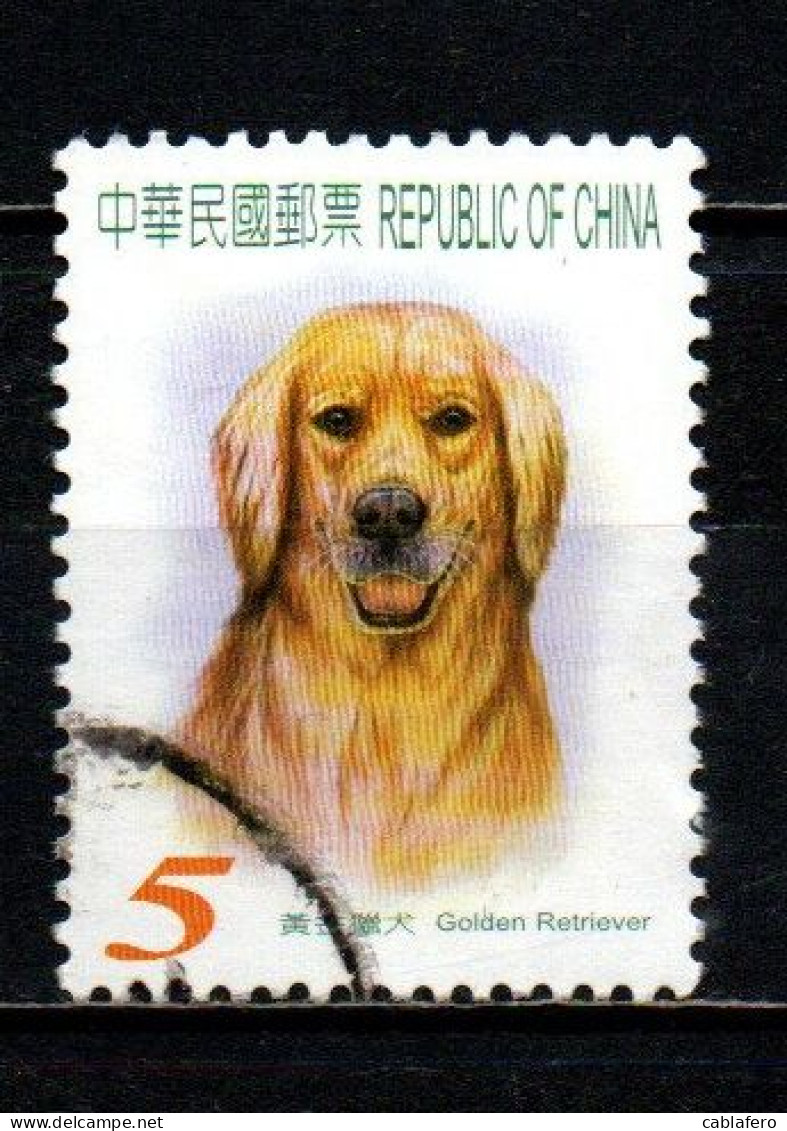 TAIWAN - 2006 - Golden Retriever - USATO - Used Stamps