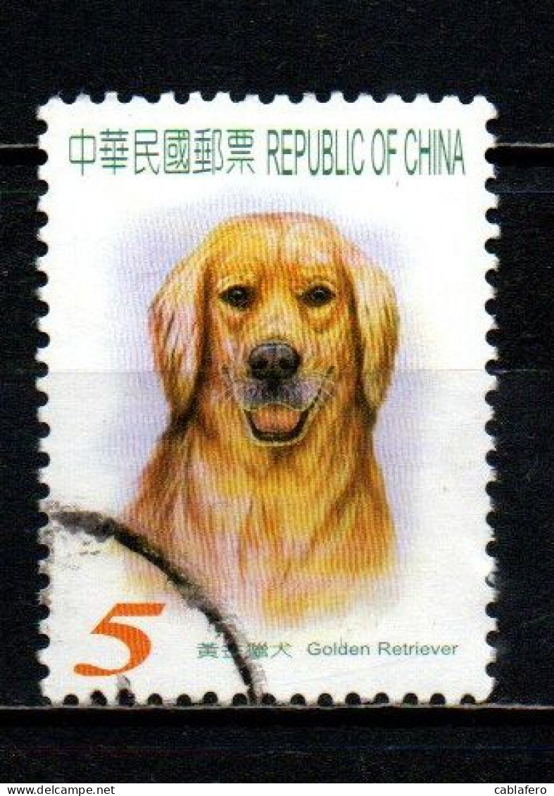 TAIWAN - 2006 - Golden Retriever - USATO - Gebruikt