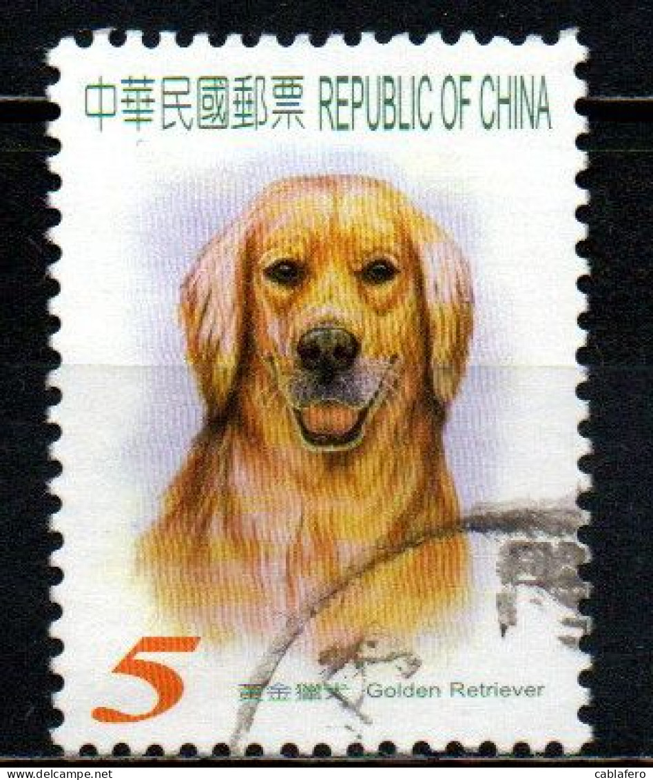 TAIWAN - 2006 - Golden Retriever - USATO - Gebruikt