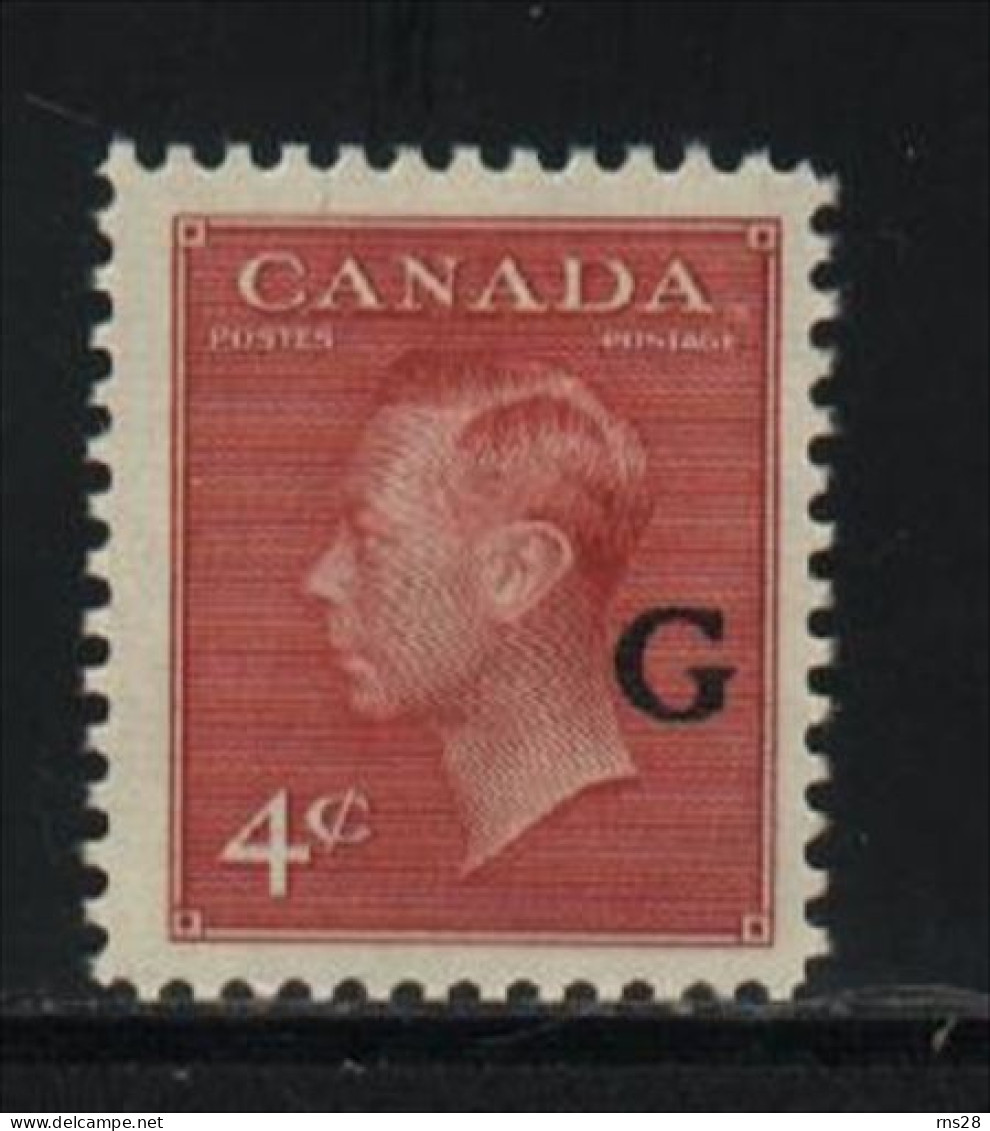 Canada O19  MNH - Aufdrucksausgaben