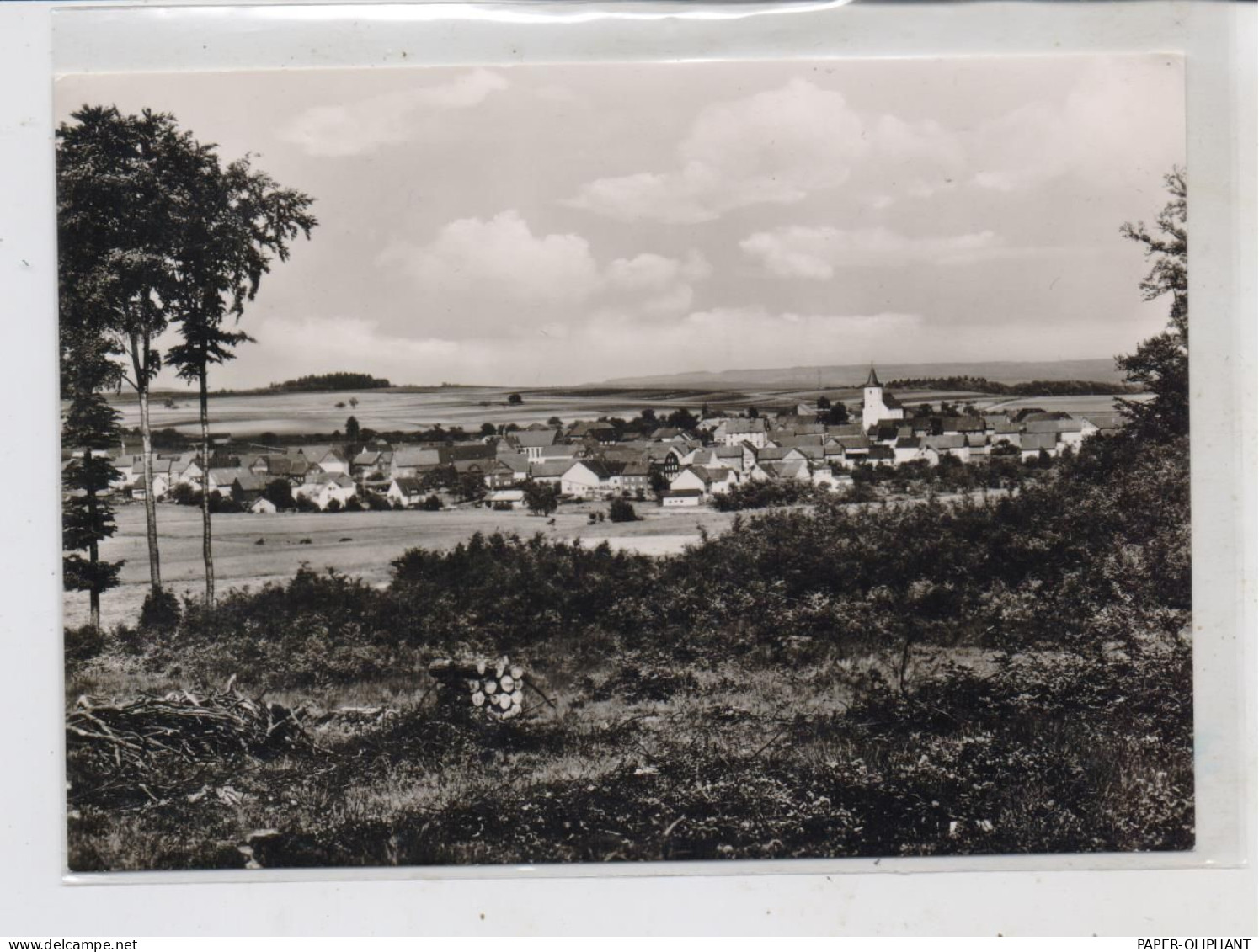 6540 SIMMERN - HORN, Blick über Den Ort - Simmern