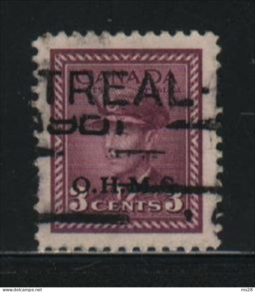 Canada O3 USED - Overprinted