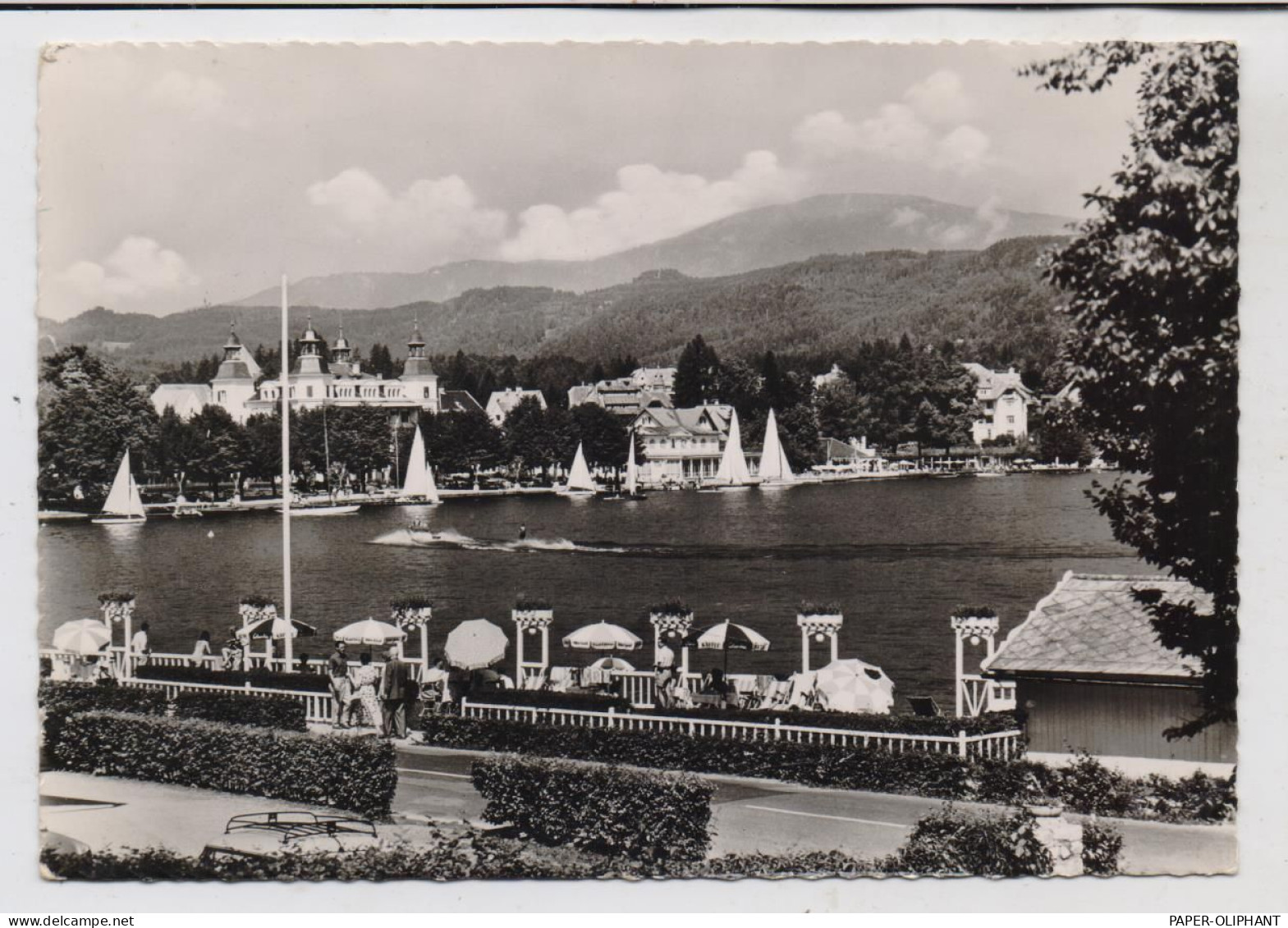 A 9220 VELDEN, Hotels, Wassersport, 1959 - Velden