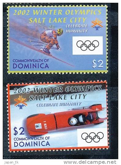 Dominica- Mi.Nr. -Sport -Olympic Games - Salt Lake City 2002 -  MNH - Mi.€ - Winter 2002: Salt Lake City - Paralympics