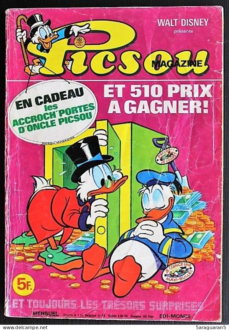 BD PICSOU MAGAZINE - N° 92 - 10/1979 - Picsou Magazine