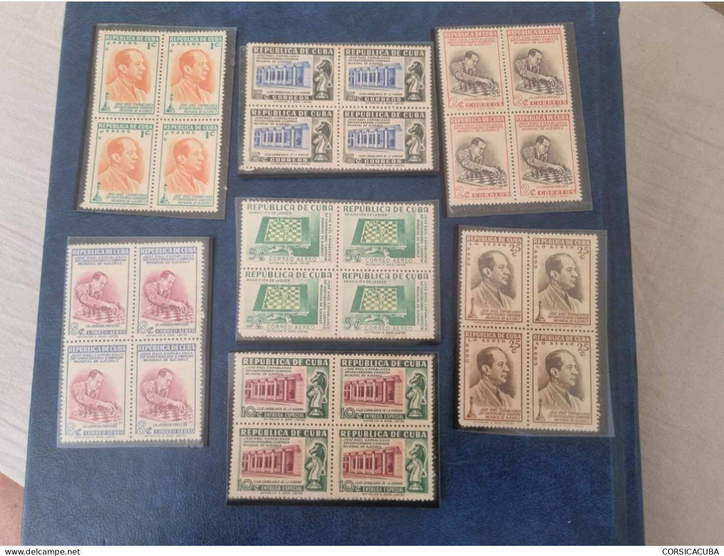CUBA  NEUF  1951   TITULO MUNDIAL DE JOSE RAUL CAPABLANCA  //  PARFAIT  ETAT  //  1er  CHOIX  // - Unused Stamps